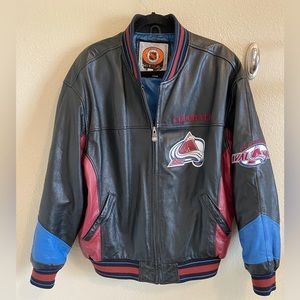 Avalanche Leather Jacket - Official Licensed- mens sz Large